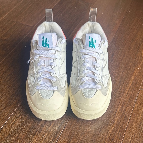 New Balance CT302 Sea Salt White Pink Platform Leather Suede EU 40 W9.5 - Picture 2 of 7